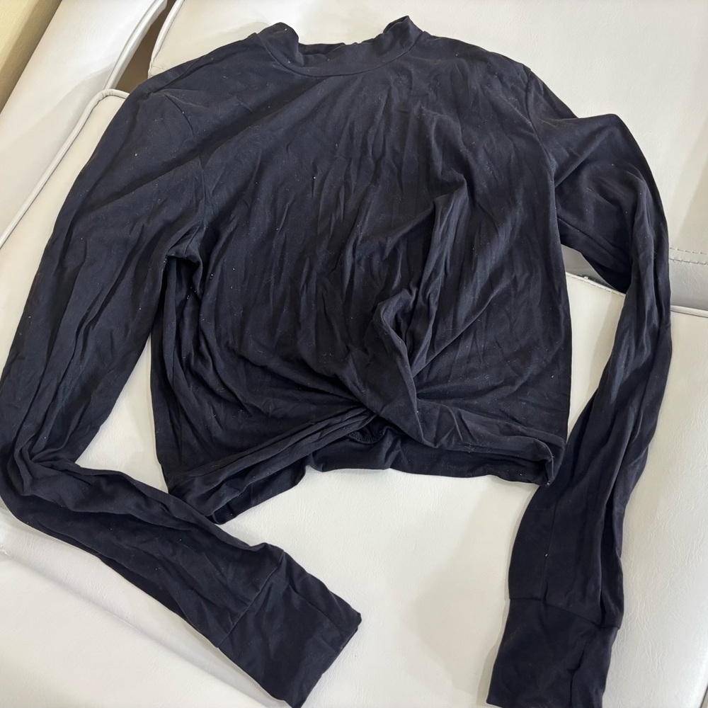 BuffBunny Black Long Sleeve Top